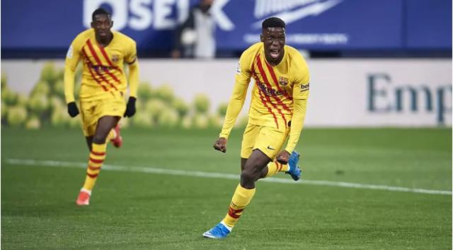 app下载-18岁小将锁胜，巴萨客场8连胜距马竞2分